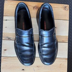 Prada Black Leather Men's Loafers